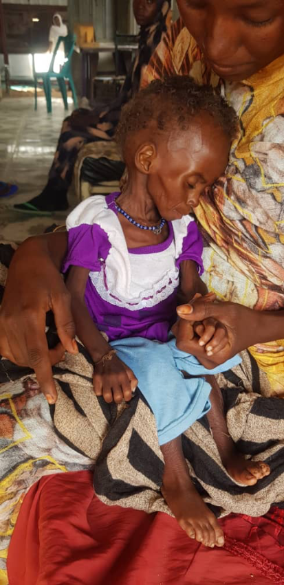 بالصورة خطر المجاعة يهدد نازحي اقليم دارفور