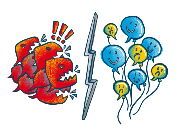 خطاب الكراهية مقابل حرية التعبير