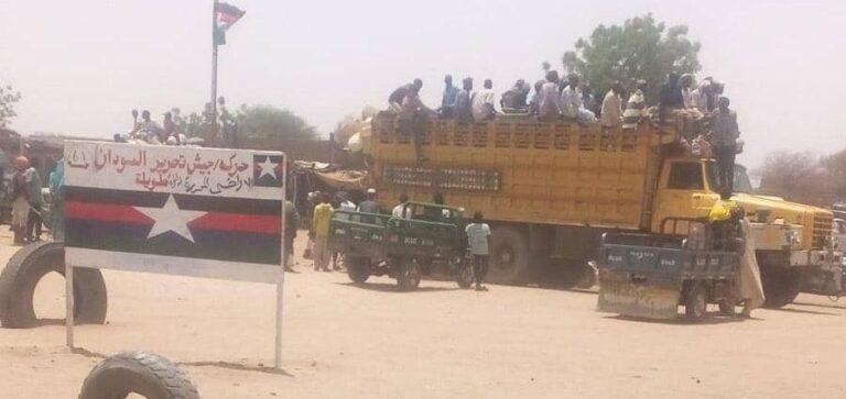 نزوح سكان الفاشر بسبب اشتداد الحرب بين الدعم السريع والجيش السوداني