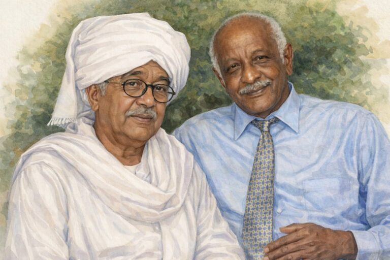 كيف أصبح السوداني مستحقًا للحماية في مصر؟ فاروق أبو عيسى وأمين مكي مدني: دورٌ وطني صامت في حماية السودانيين